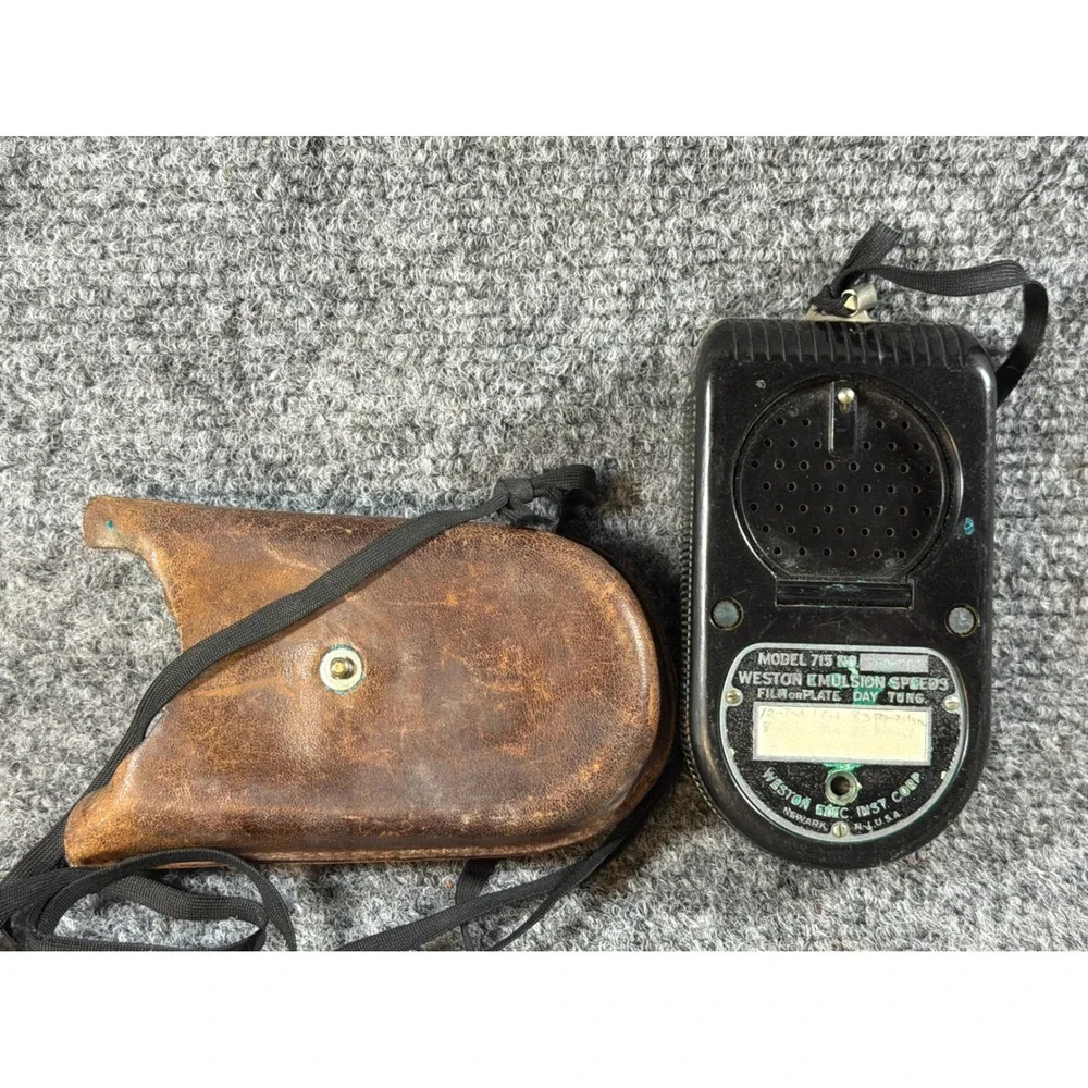 Vintage Light Meter Lot Weston Master III 737 Weston 715 Super Tiger CdS Meter